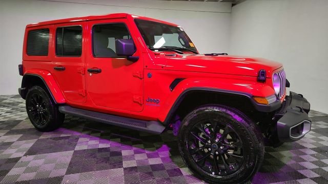 Used 2025 Red Jeep Sahara 4xe image 8