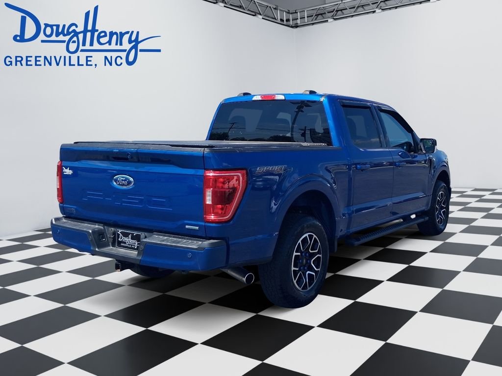 Used 2022 Blue Ford XLT image 5
