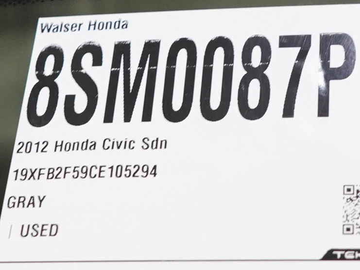 Used 2012 Urban Titanium Metallic Honda 4dr Auto LX image 26