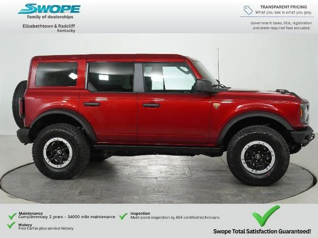 New 2026 Ruby Red Metallic Tinted Clearcoat Ford Badlands® image 36