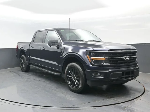 New 2026 Antimatter Blue Metallic Ford XLT image 2