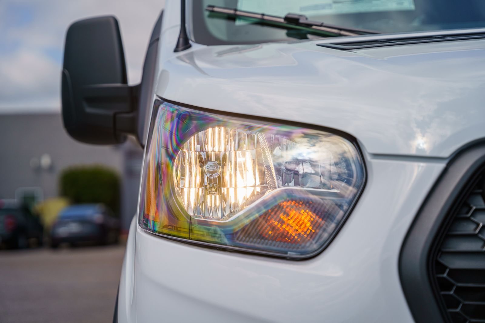 New 2026 Oxford White Ford Passenger Van XL image 7