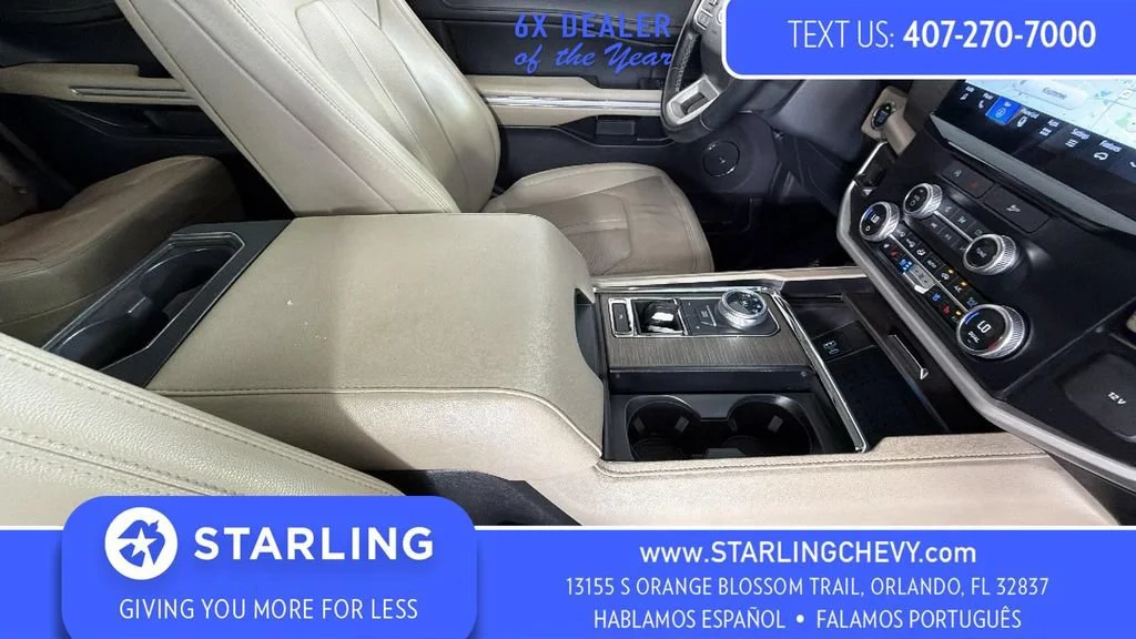 Used 2024 Black Ford Limited MAX image 54