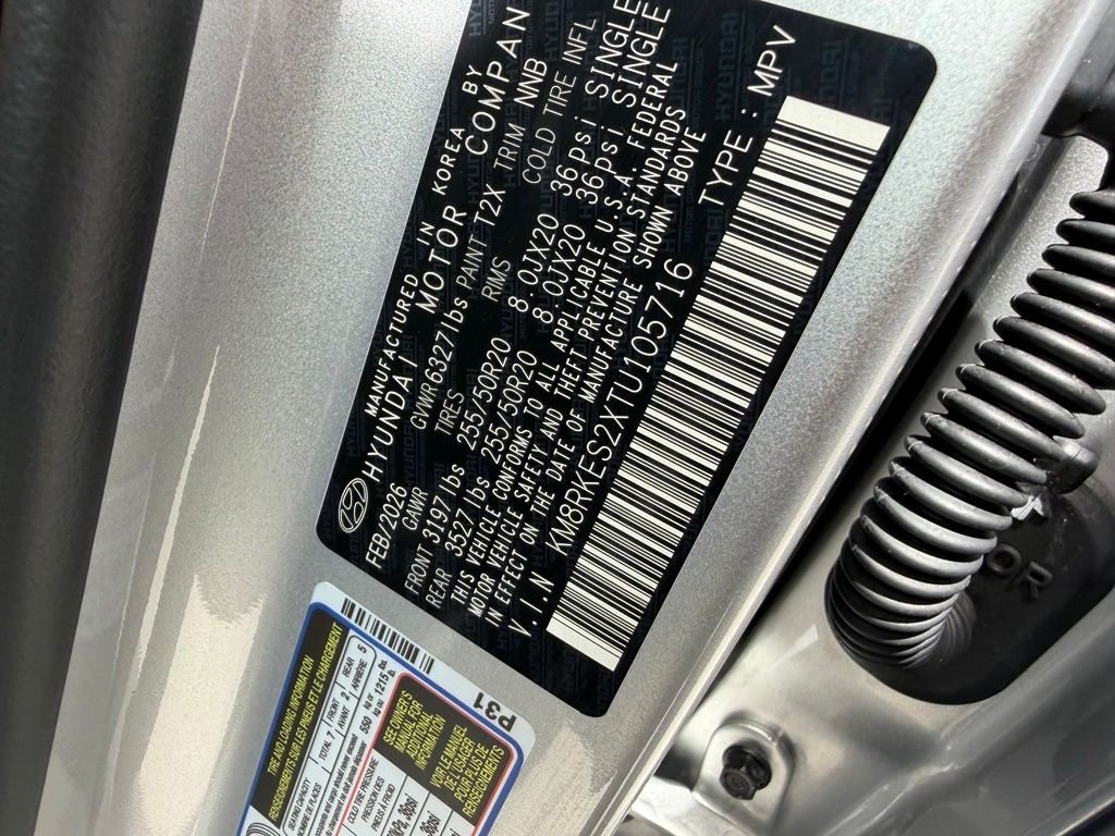 Used 2026 Silver Hyundai Limited image 37