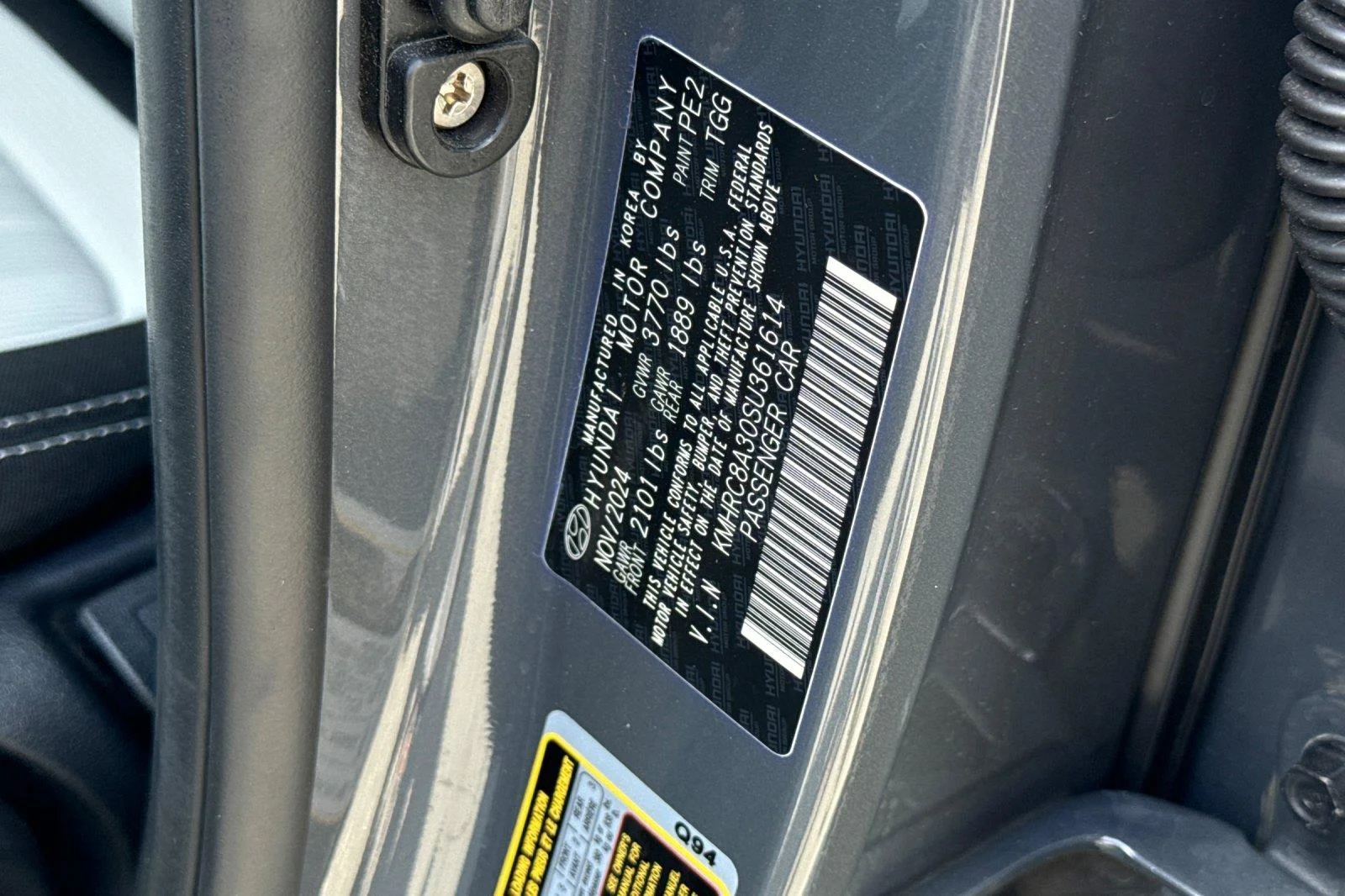 Used 2025 Ecotronic Gray Hyundai SEL image 27