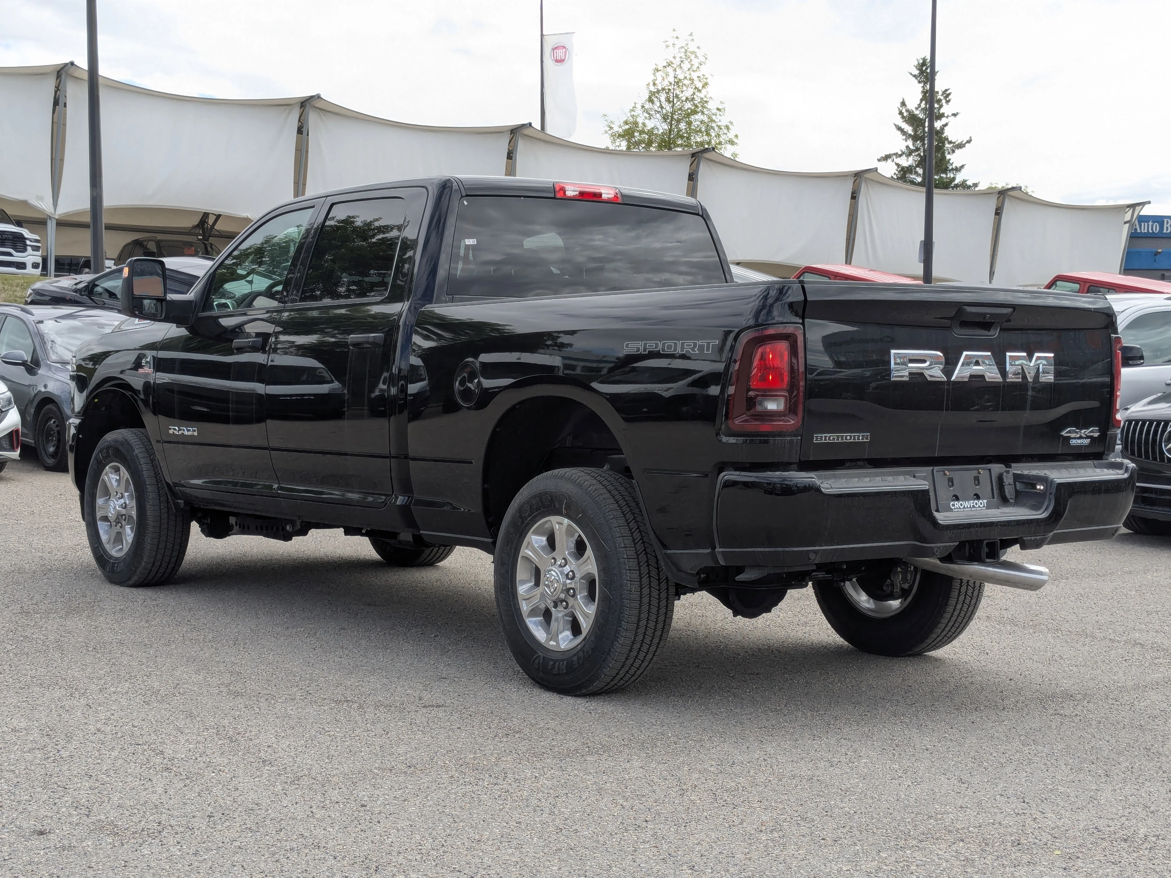 New 2026 Black RAM Big Horn - 6.7L HO Diesel - 12 Nav - Sport App Pkg - 5th Wheel/Gooseneck Prep - Alpine Audio & More image 6