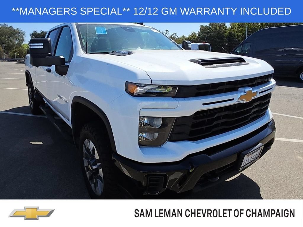 Used 2024 Summit White Chevrolet Custom image 1