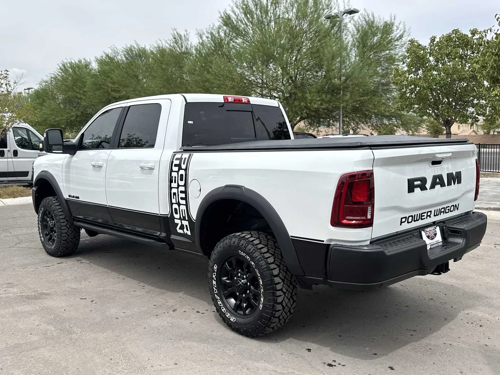 New 2026 Bright White Clear-Coat Exterior Paint RAM Power Wagon image 6