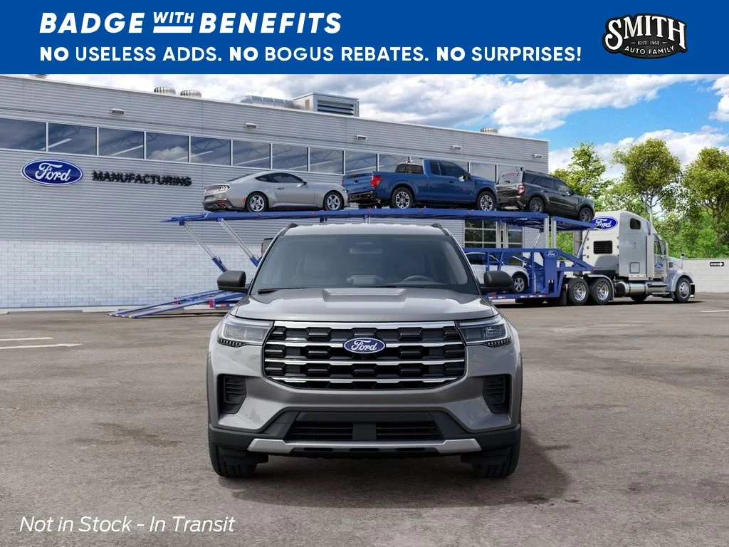 New 2027 CARBONIZED GRAY METALLIC Ford 4DR 4WD ACTIVE image 4
