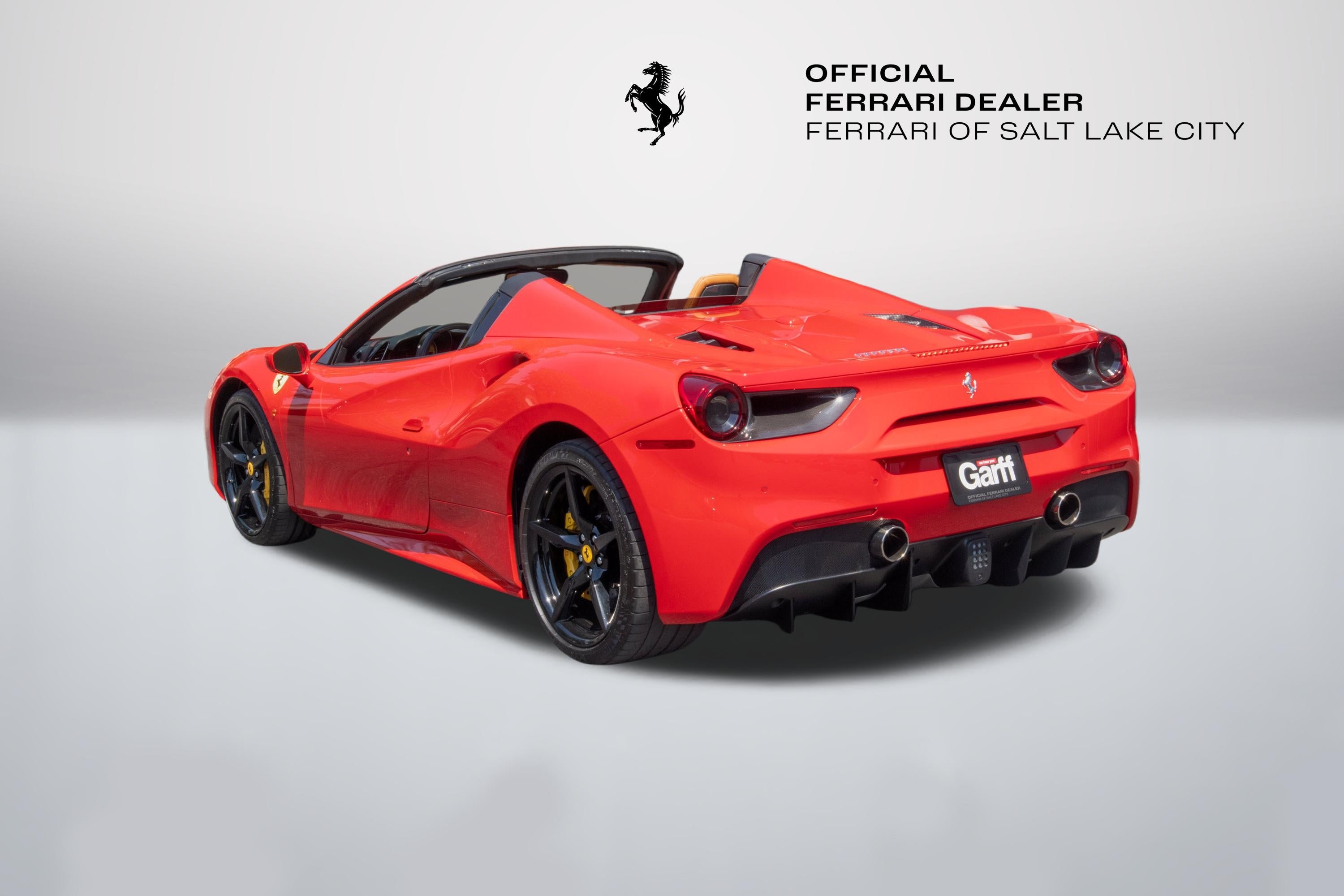 Used 2017 Rosso Corsa Ferrari Convertible image 3