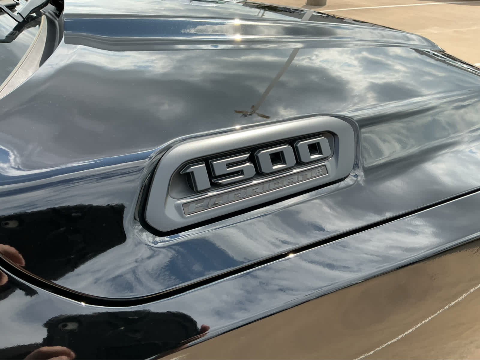 New 2026 Diamond Black Crystal Pearl-Coat Exterior Paint RAM Lone Star image 6