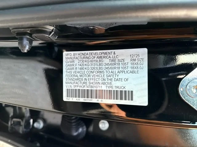 2026 Honda Ridgeline TrailSport - Photo 17