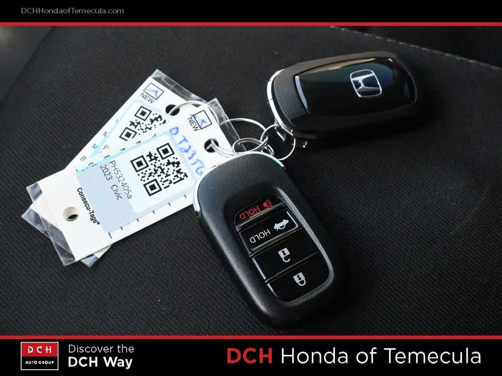 Used 2023 Crystal Black Pearl Honda LX image 8