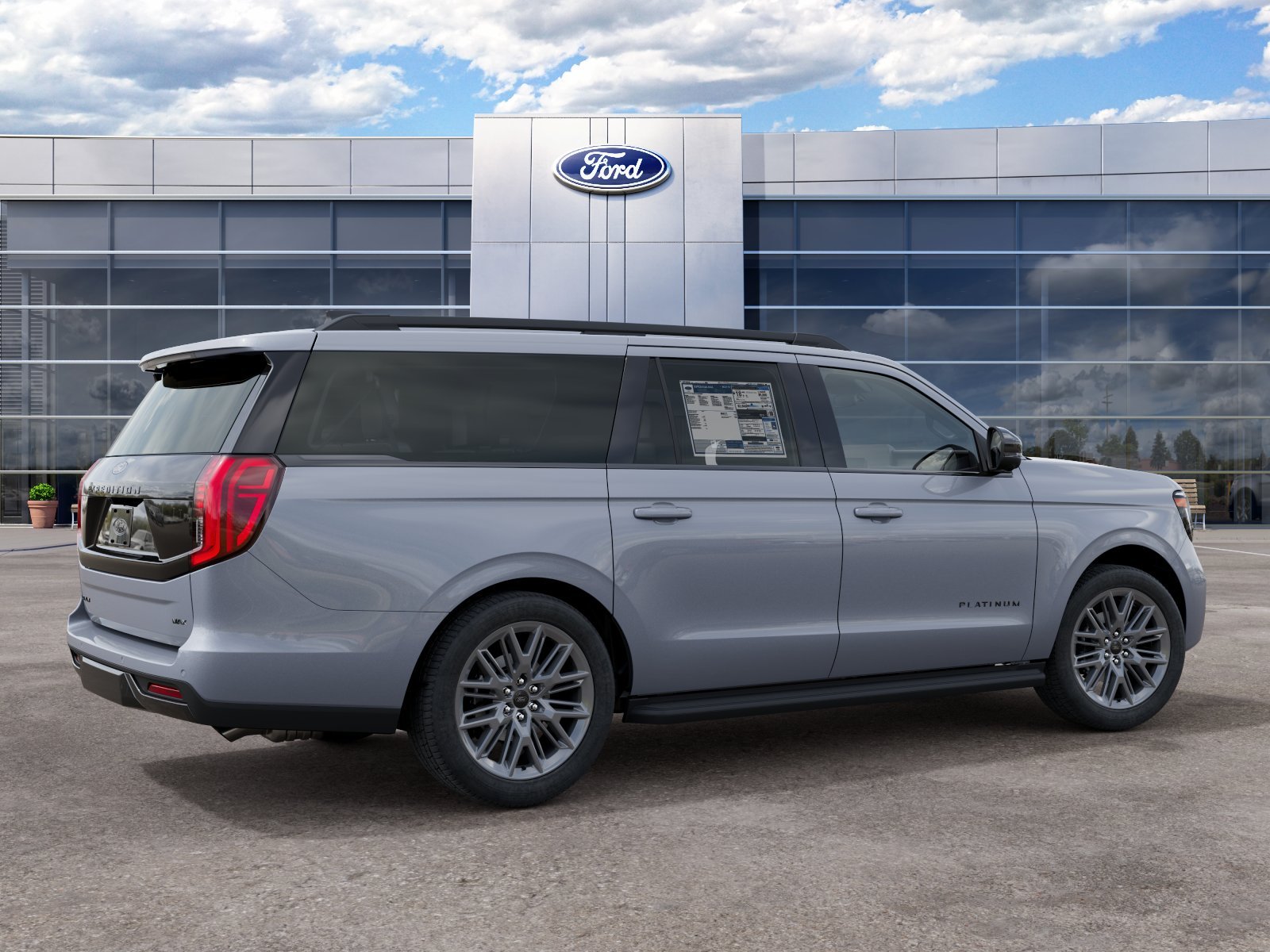 New 2027 Glacier Gray Metallic Tri-Coat Ford MAX Platinum image 6