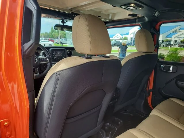 Used 2020 Orange Jeep Sport image 12