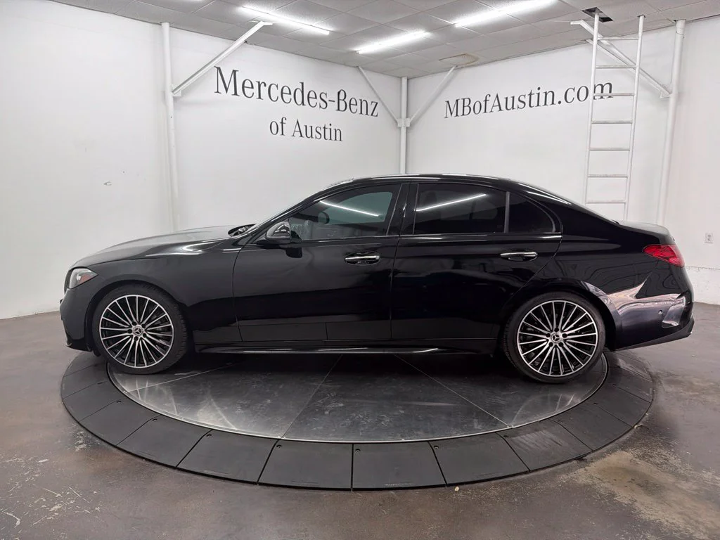 Certified Used 2024 Black Mercedes-Benz C 300 image 4