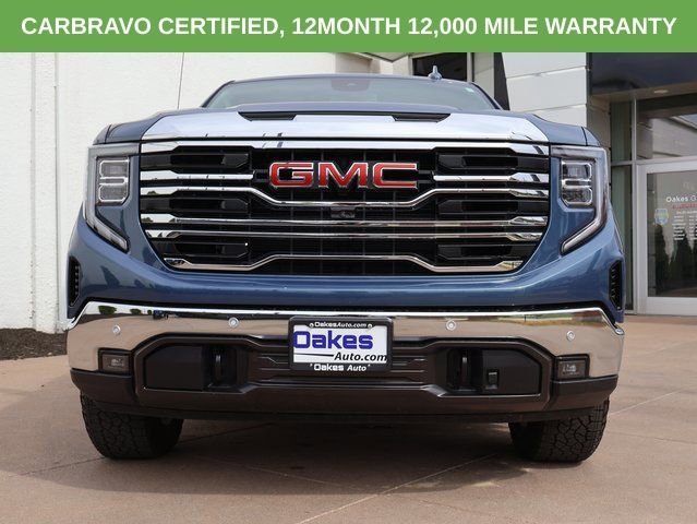 Certified 2024 GMC Sierra 1500 SLT with VIN 1GTUUDED5RZ399859 for sale in Kansas City