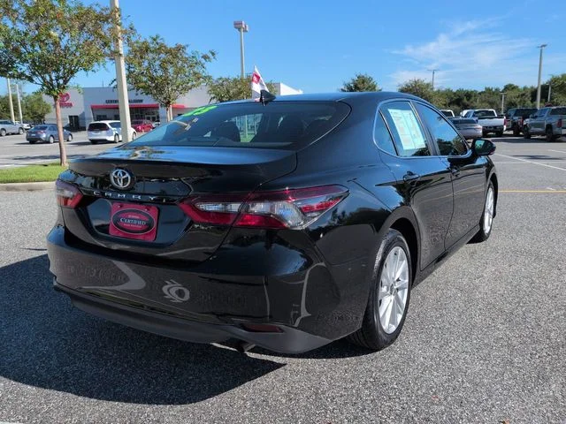 Certified Used 2023 Black Toyota LE image 4