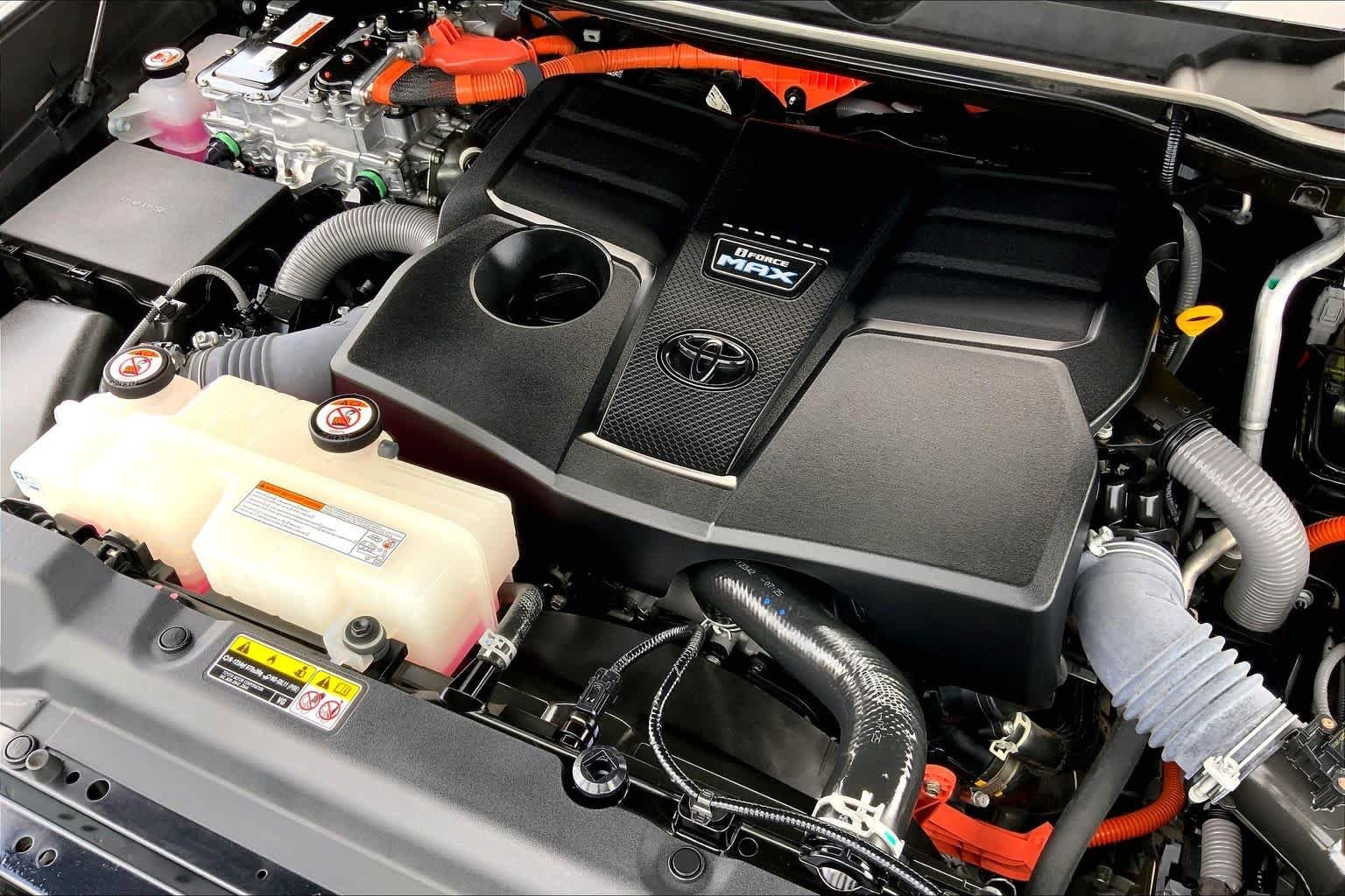 Used 2024 Midnight Black Metallic Toyota Limited Hybrid image 32