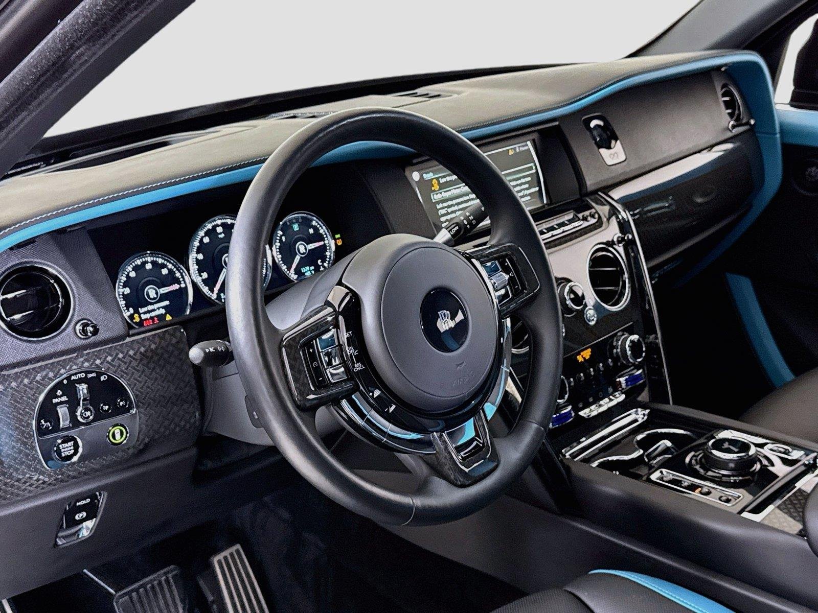 Used 2023 Gunmetal Rolls-Royce Black Badge | Rear Entertainment | 26