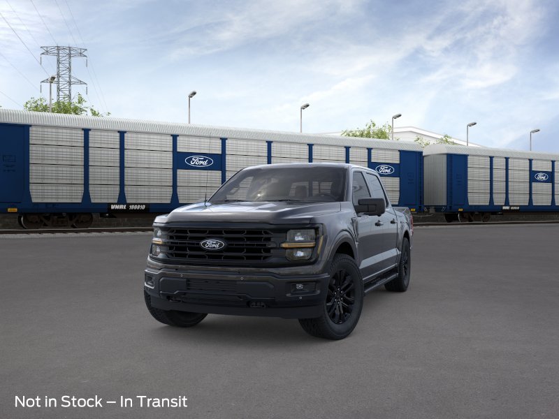 New 2026 Agate Black Metallic Ford XLT image 2