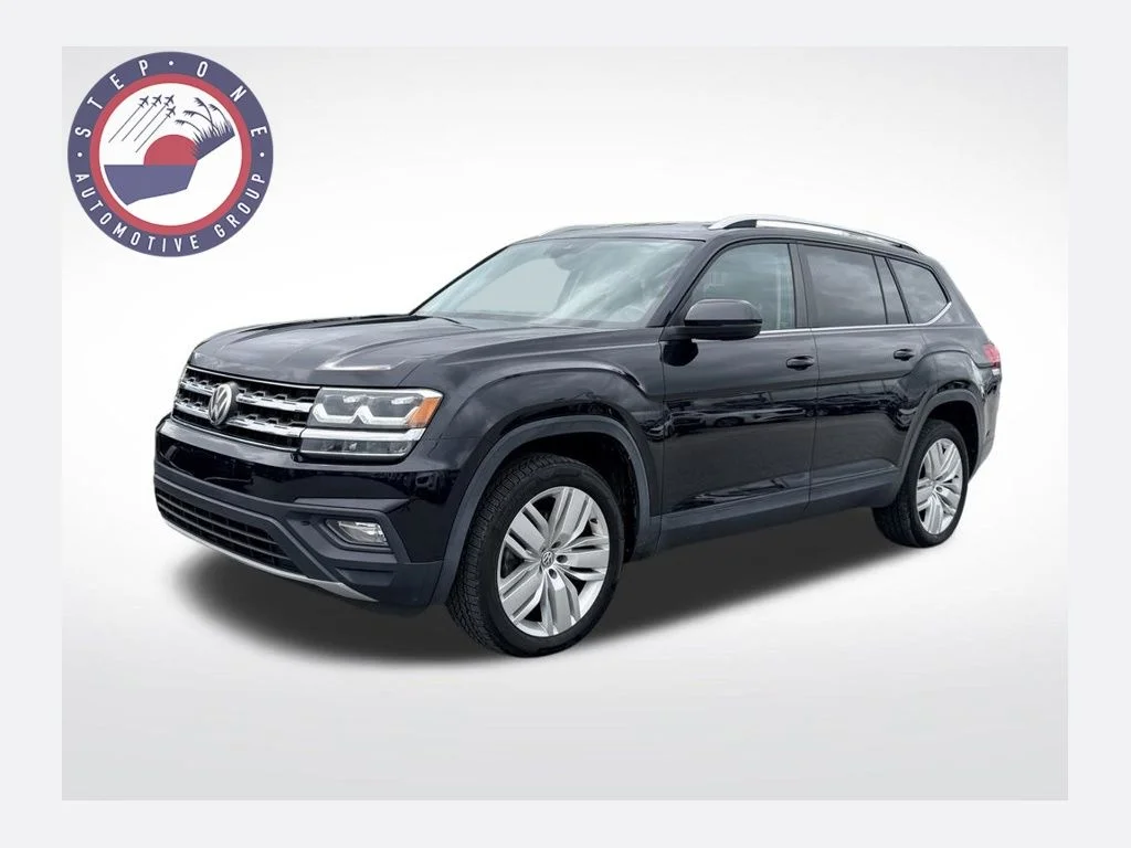 Used 2019 Black Volkswagen 3.6L V6 SE image 1