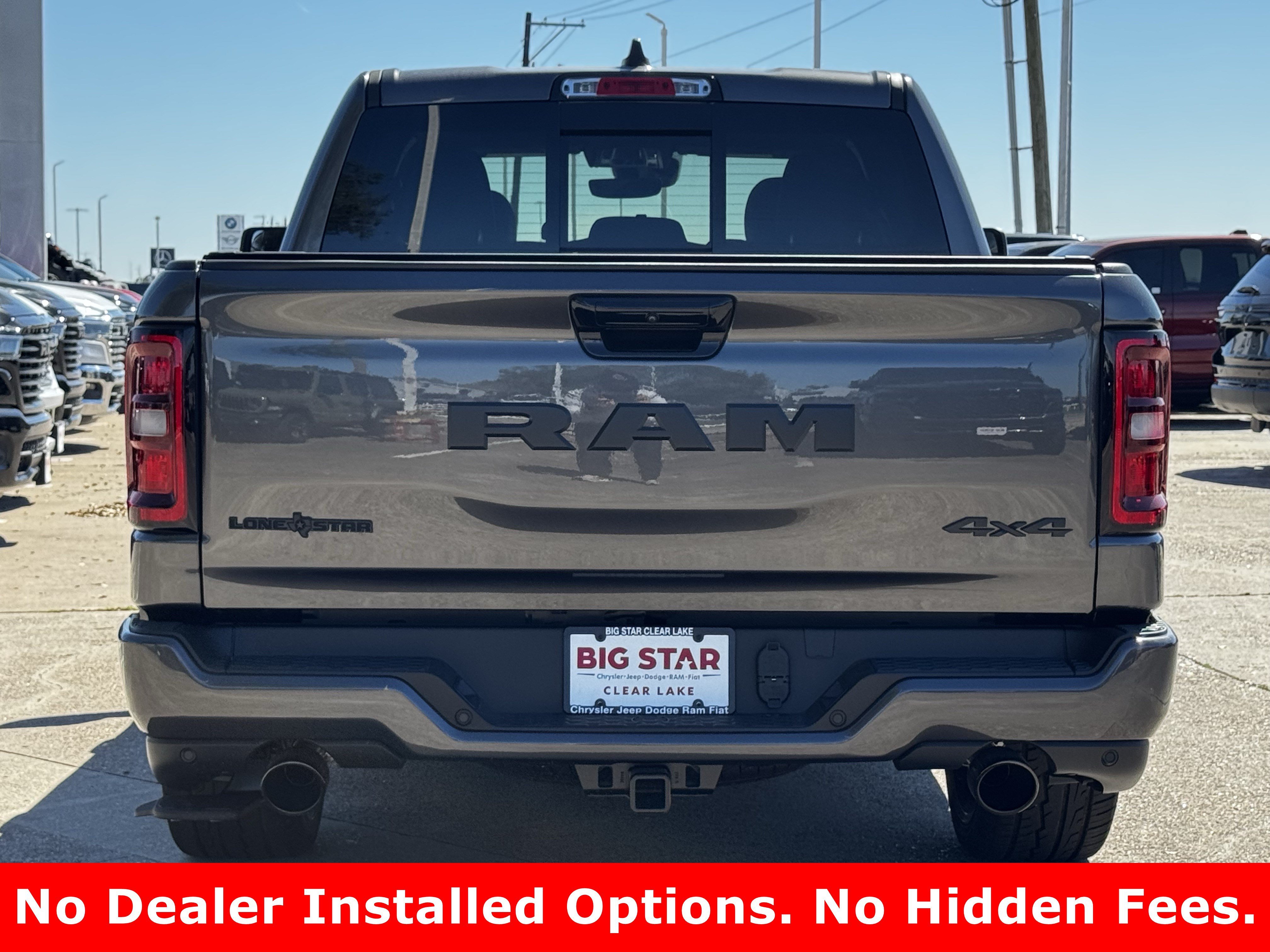 New 2026 Granite Crystal Metallic Clear-Coat Exterior Paint RAM Lone Star image 8