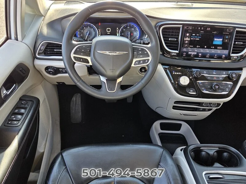 Used 2022 Bright White Clearcoat CHRYSLER TOURING L image 11