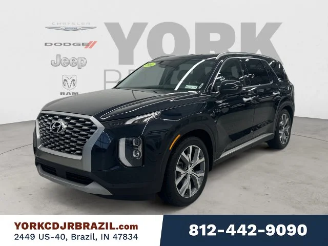 Used 2021 Blue Hyundai SEL image 1