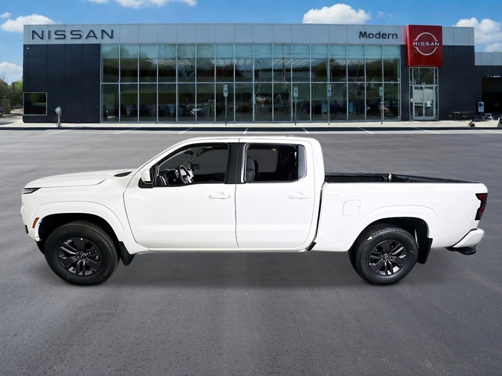 New 2026 Glacier White Nissan Crew Cab SV Long Bed image 2