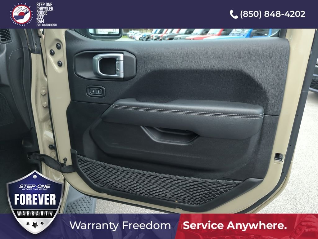 Used 2022 Beige Jeep Unlimited Sahara 4xe image 30