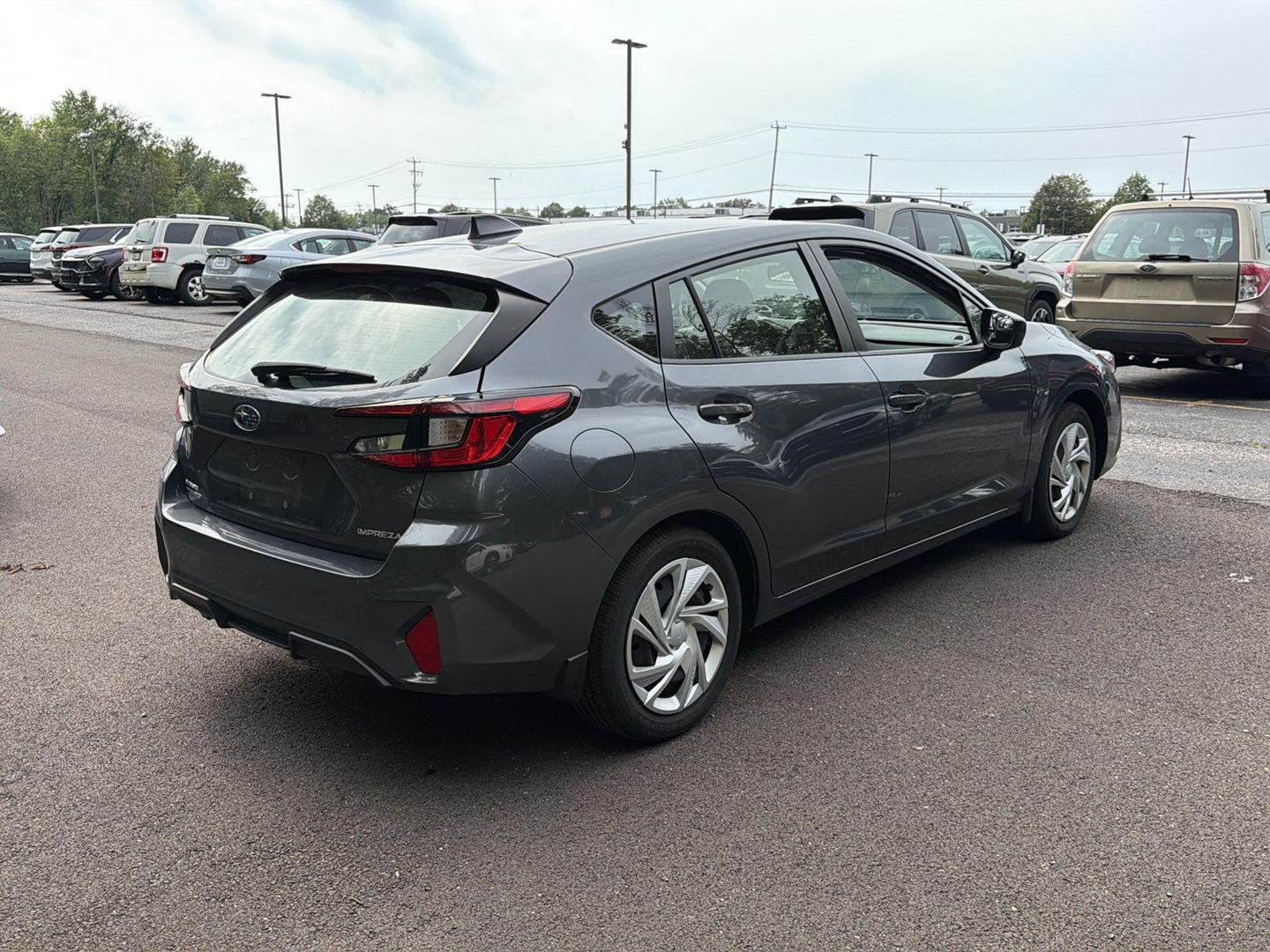 Used 2024 Magnetite Gray Metallic Subaru Base image 8