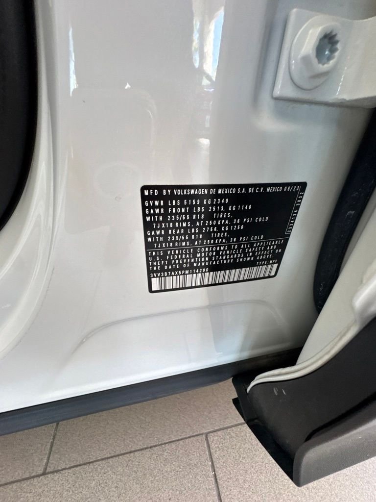 Certified Used 2023 White/off-white Volkswagen 2.0T SE image 23