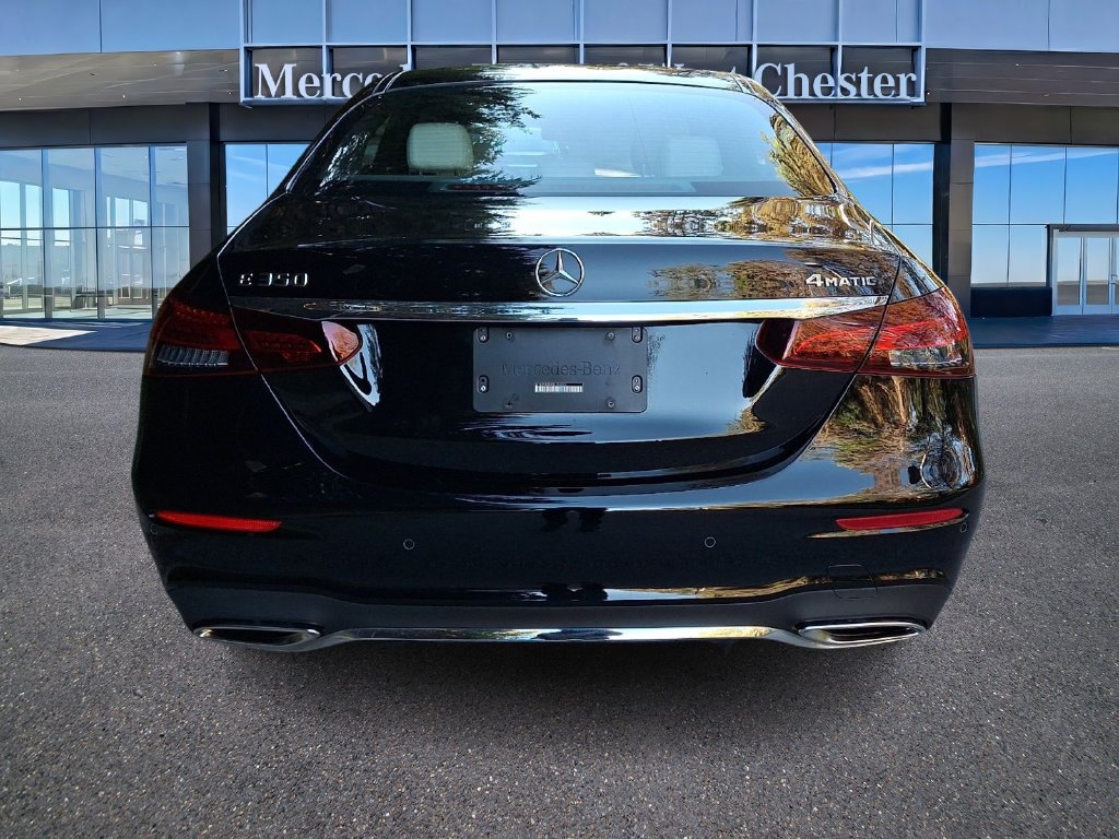 Certified Used 2023 Black Mercedes-Benz E 350 image 5