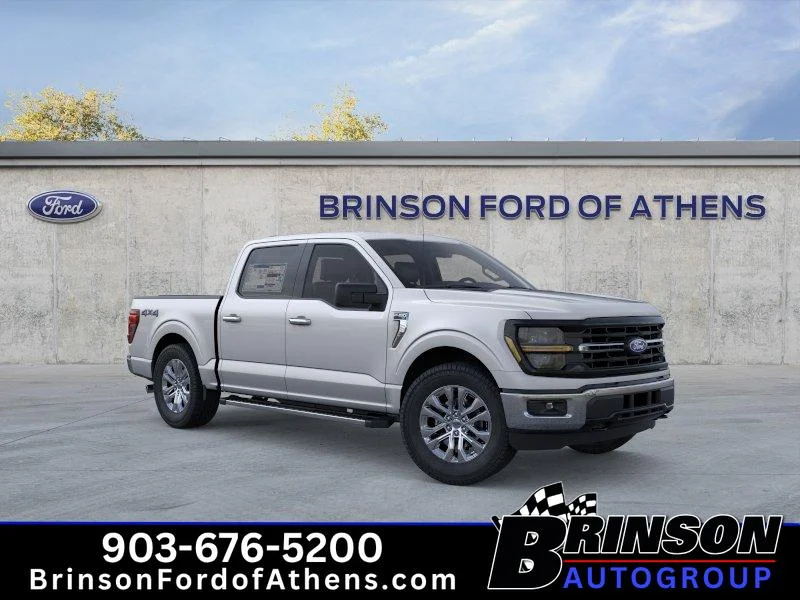 New 2026 Iconic Silver Metallic Ford XLT image 7