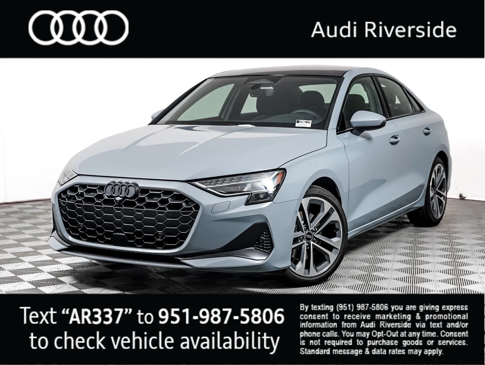 New 2026 Arrow Gray Pearl Effect Audi Premium Plus image 1