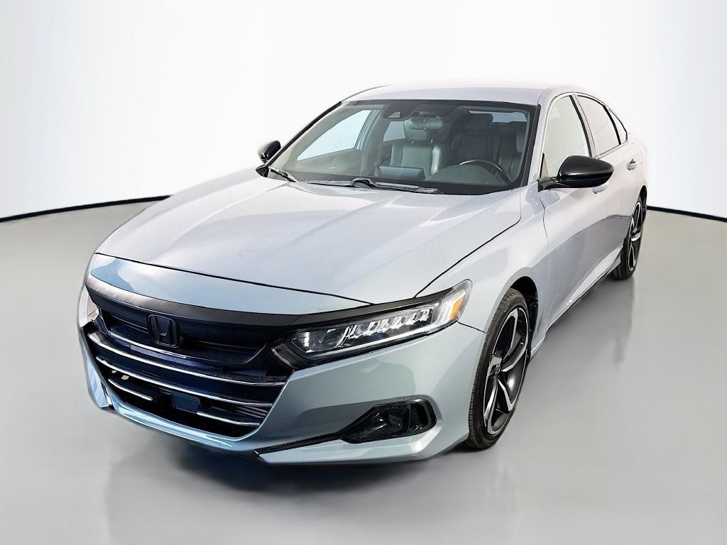 Used 2021 Lunar Silver Metallic Honda Sport image 3