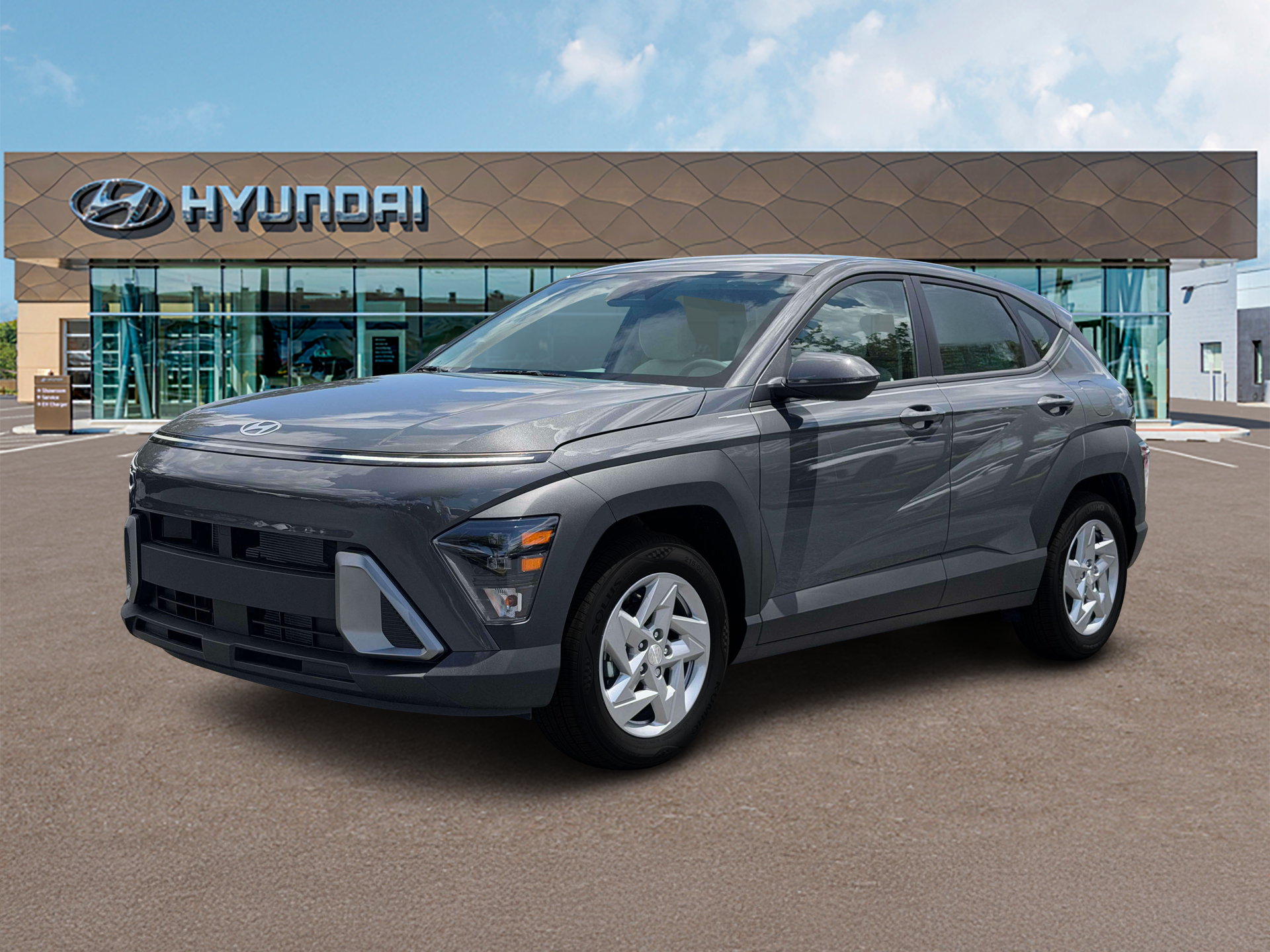 New 2027 Ecotronic Gray Pearl Hyundai SE FWD image 2
