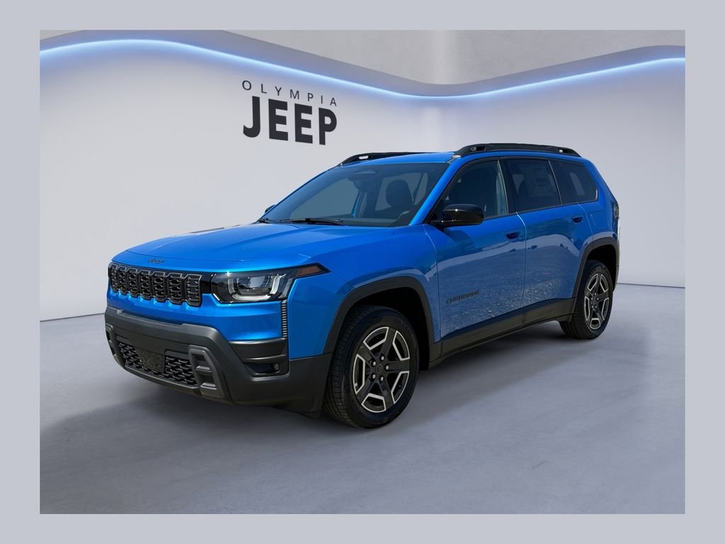 New 2026 Hydro Blue Pearl-Coat Exterior Paint Jeep Laredo image 1