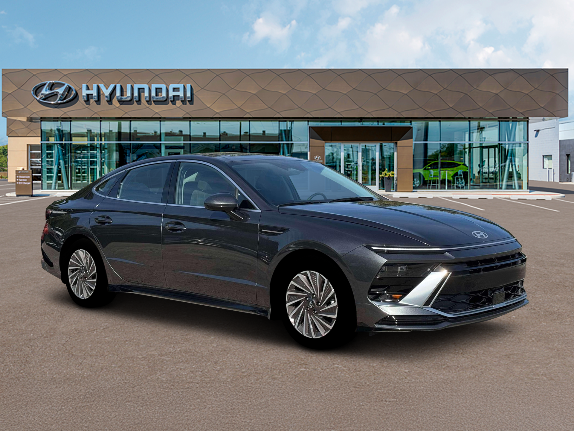 New 2026 Gray Hyundai SEL image 3