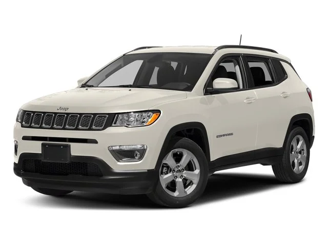 Used 2017 White Clearcoat Jeep Latitude image 1