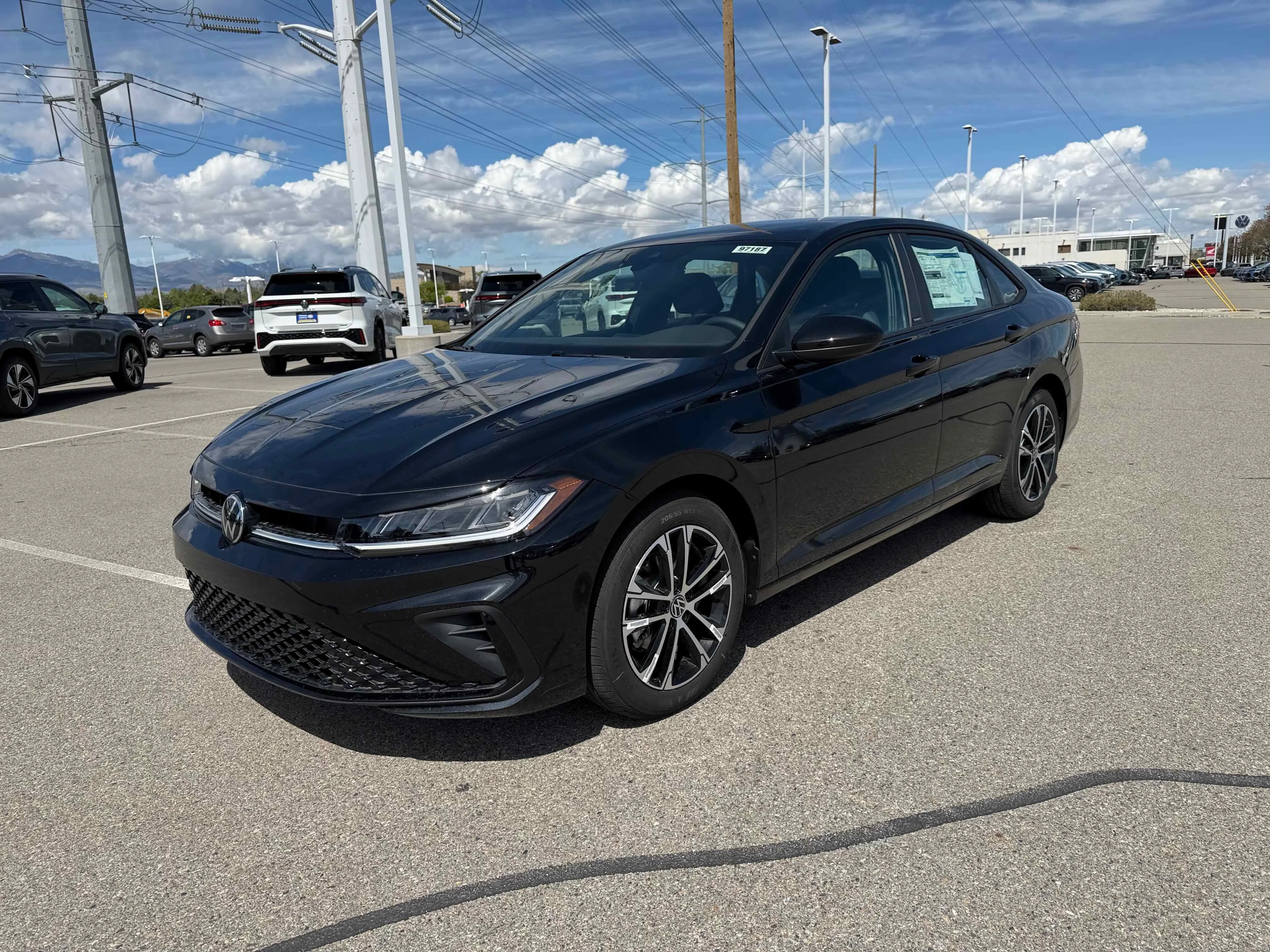 New 2026 Deep Black Volkswagen Sport image 12
