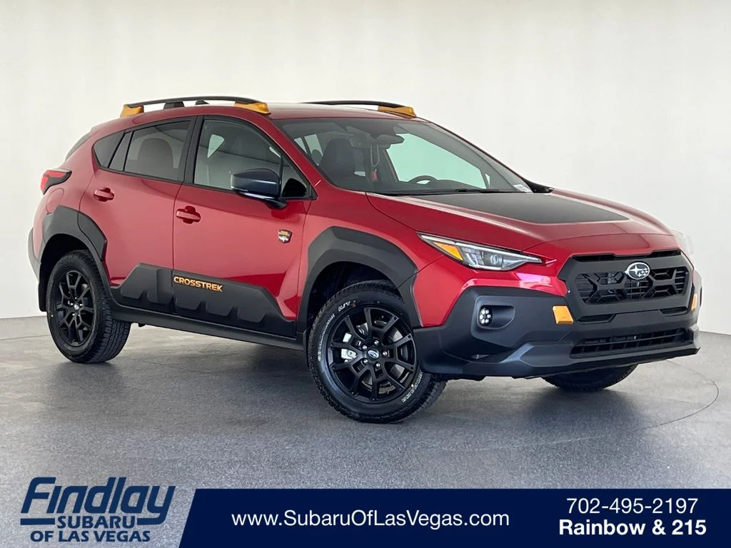 New 2026 LITHIUM RED PEARL Subaru Wilderness image 1