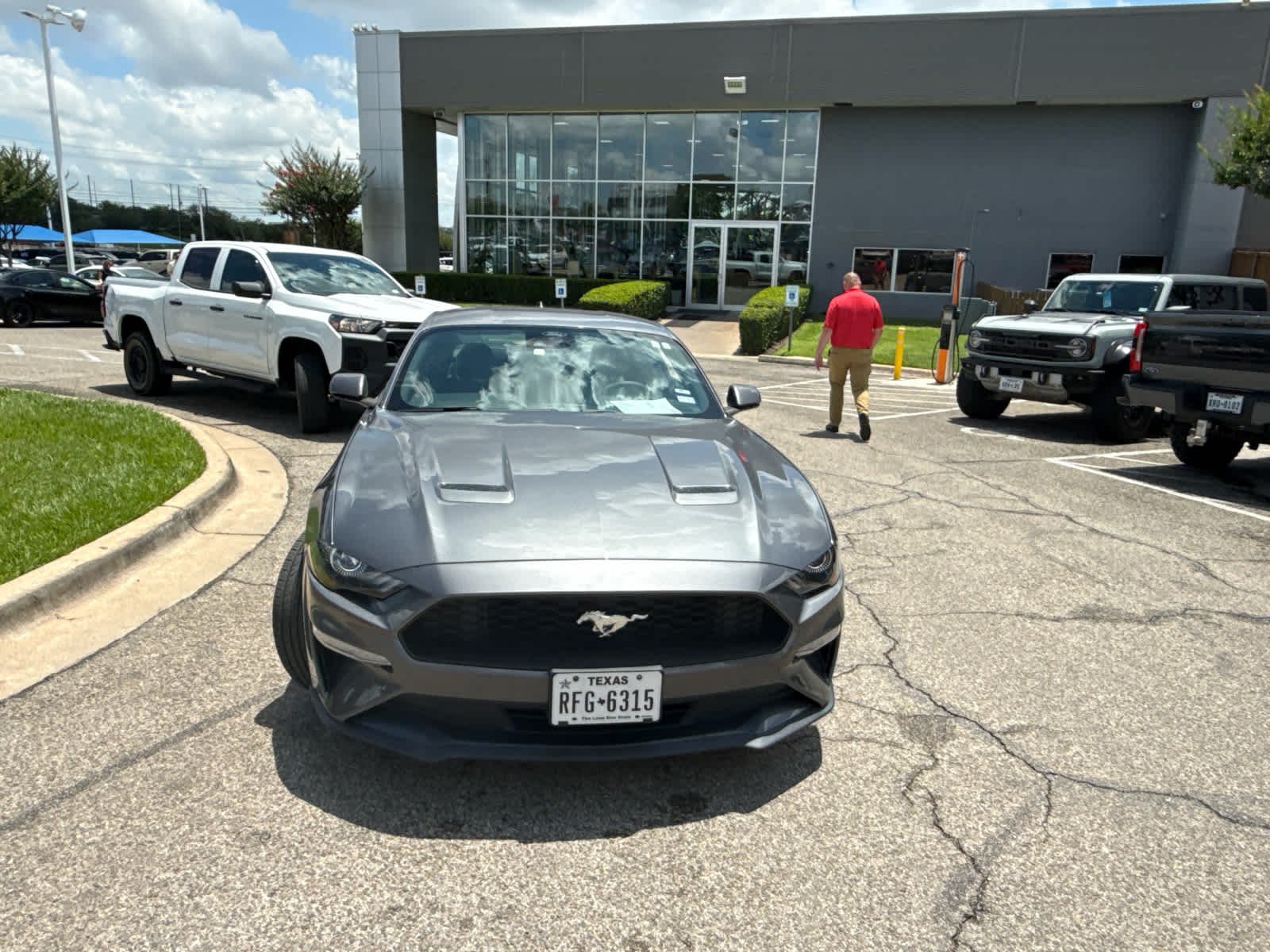 Used 2021 Gray Ford EcoBoost image 2