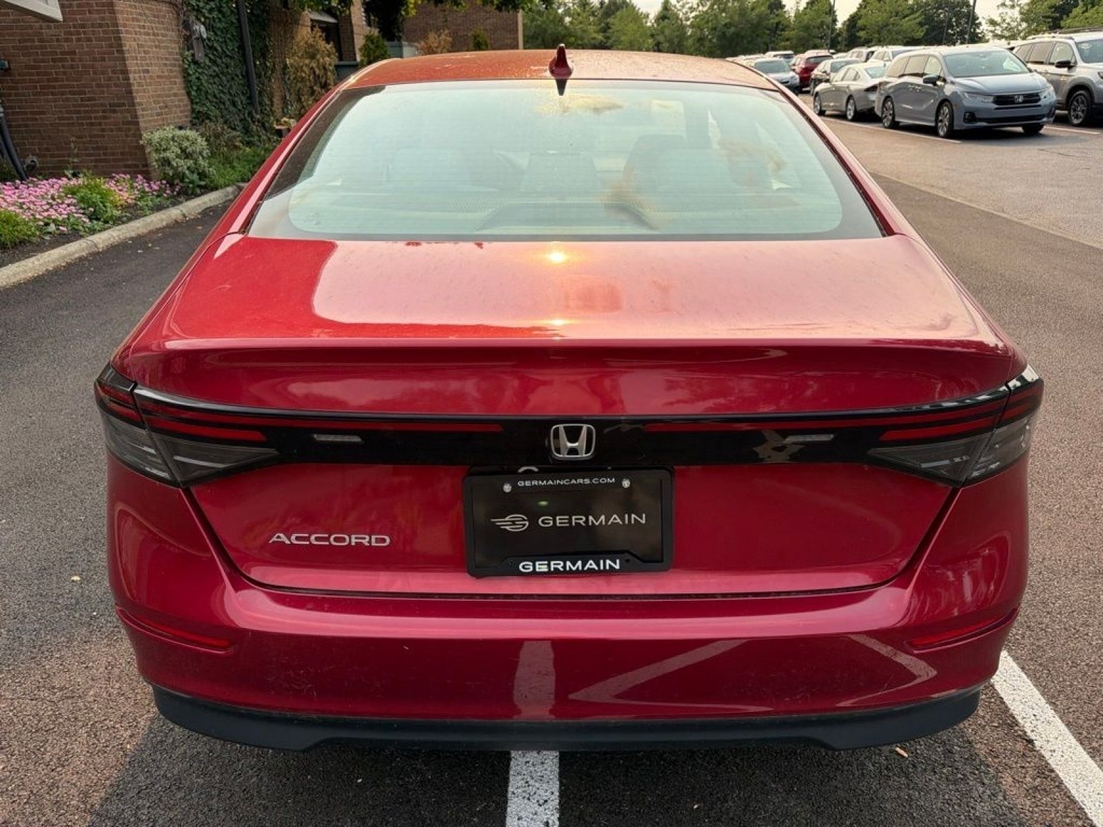 Certified Used 2023 Radiant Red Metallic Honda EX image 8