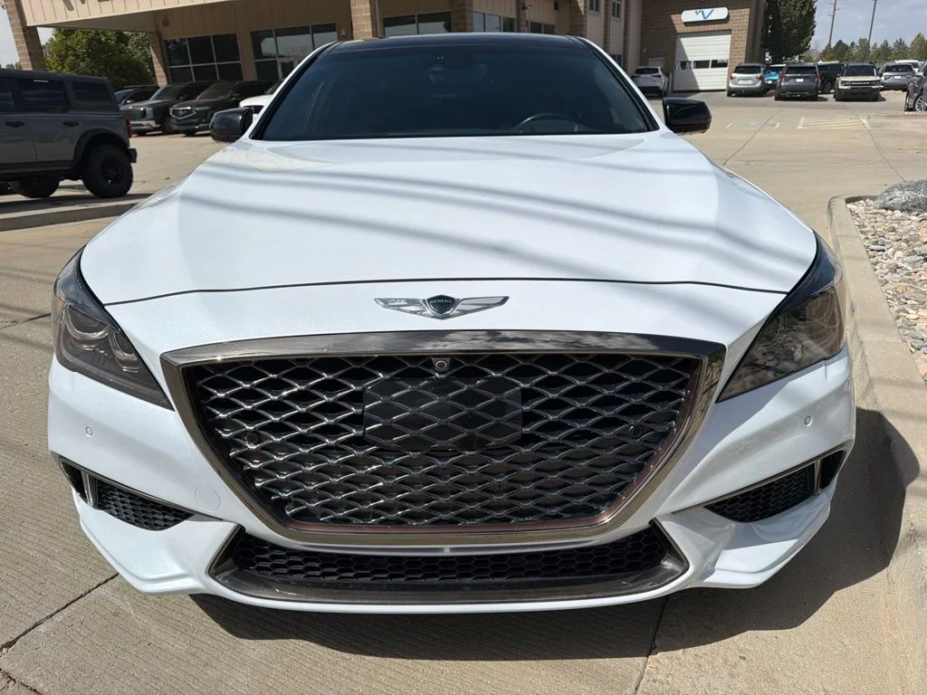 Used 2018 White Genesis 3.3T Sport image 2