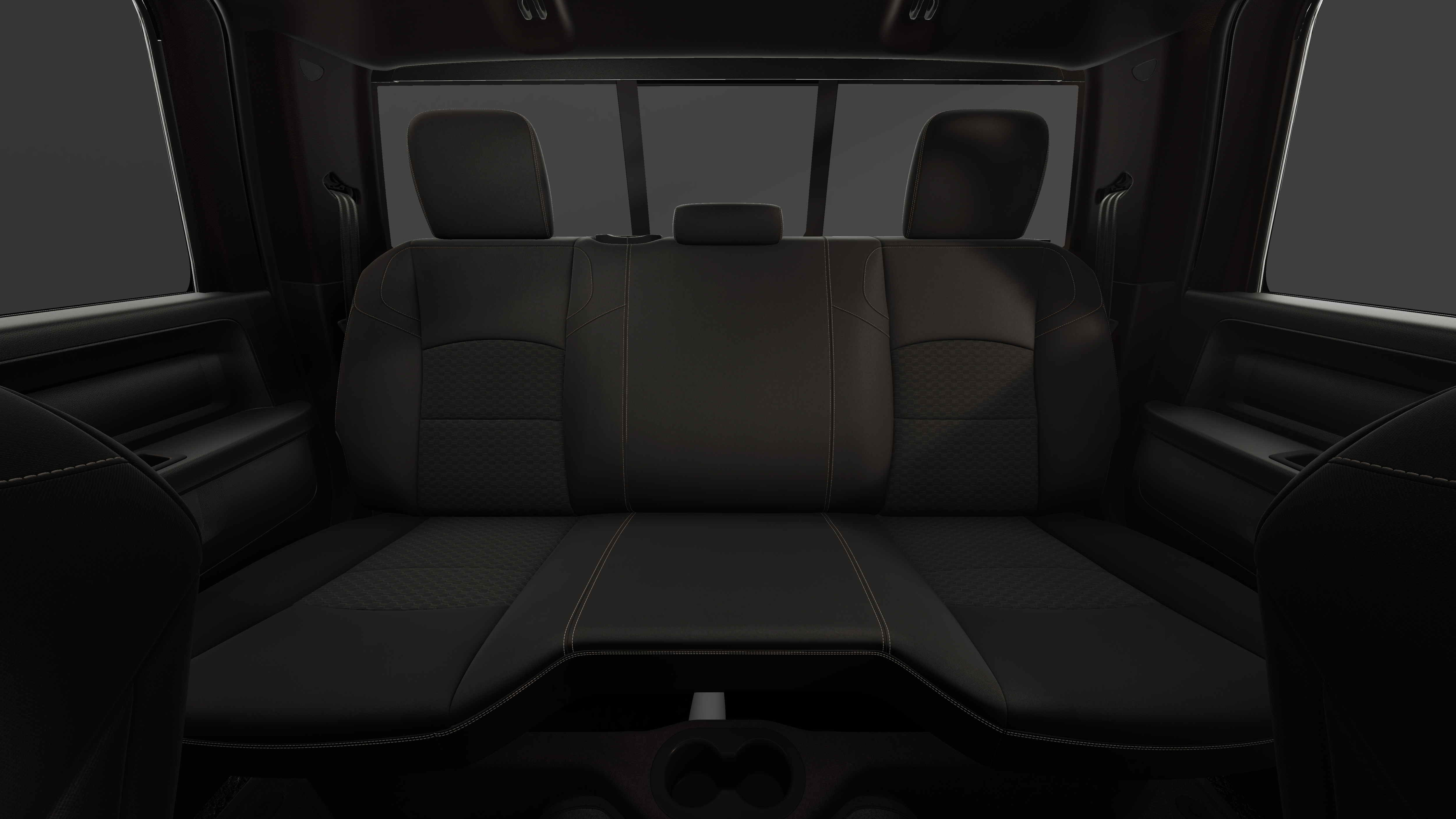 New 2026 Ceramic Gray Clear-Coat Exterior Paint RAM Black Express image 15