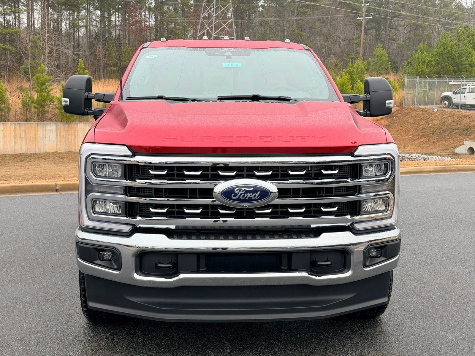 New 2026 Ruby Red Metallic Tinted Clearcoat Ford F-250® XLT image 2