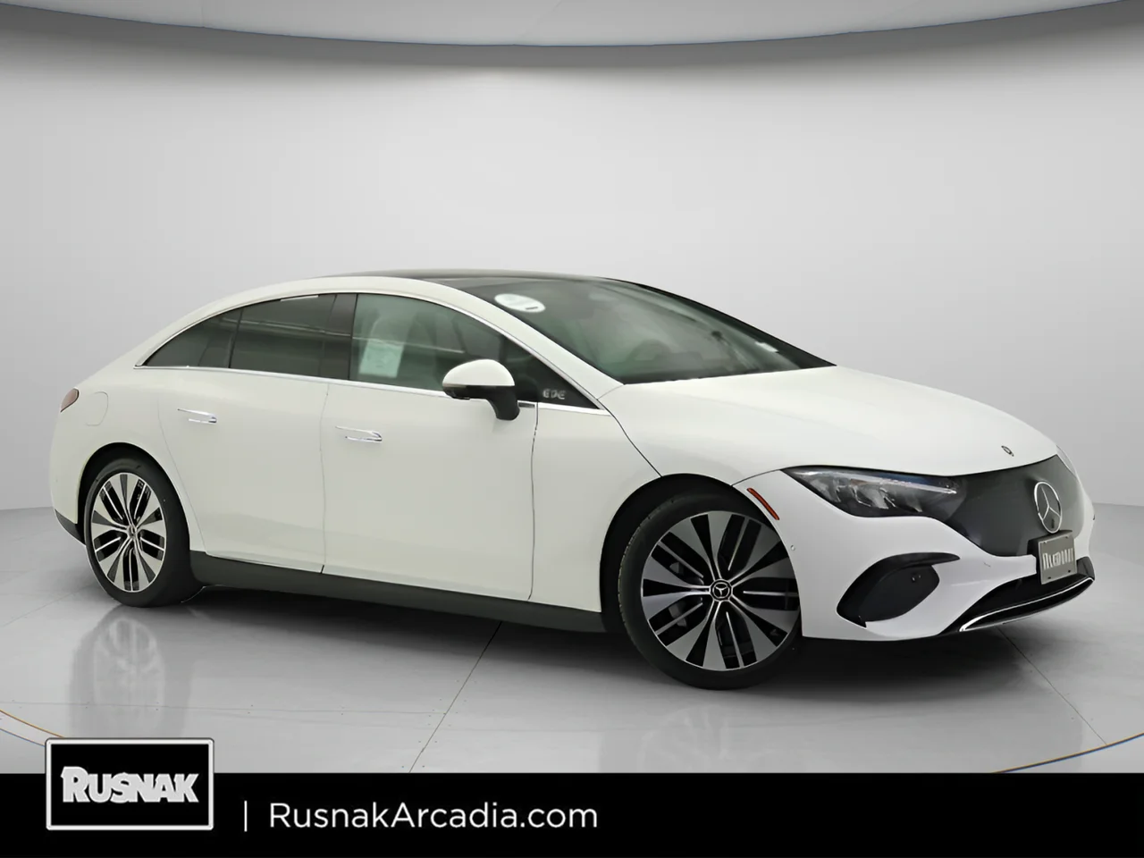 Certified Used 2023 White Mercedes-Benz 350+ Sedan Premium Package image 1
