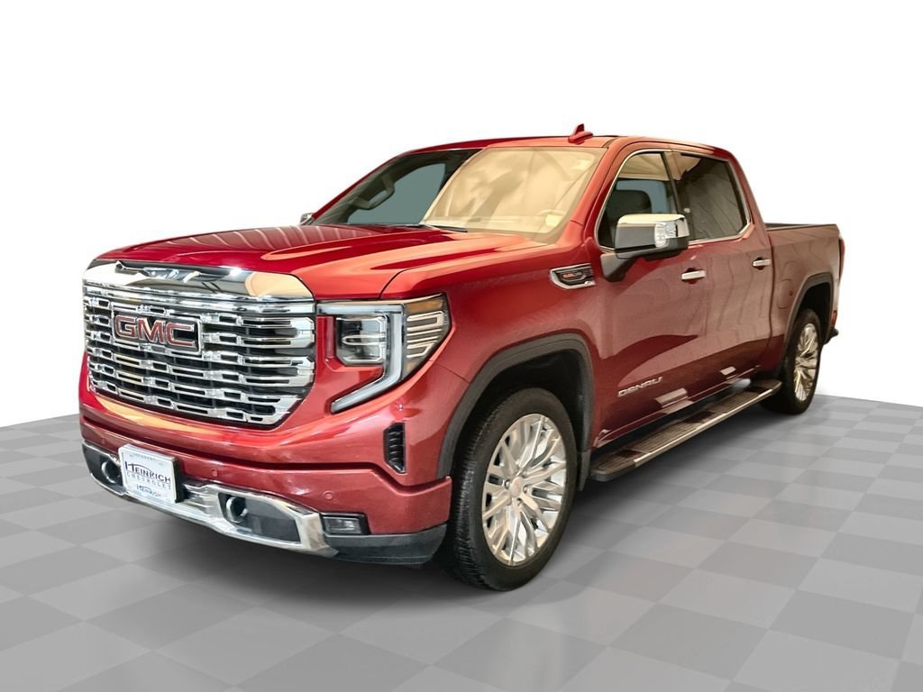 Used 2024 Volcanic Red Tintcoat GMC Denali image 1